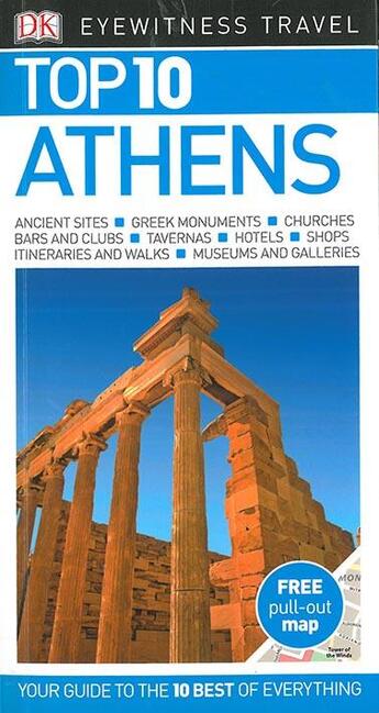 Couverture du livre « TOP 10 ; ATHENS (édition 2017) » de  aux éditions Dorling Kindersley