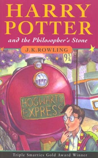 Couverture du livre « HARRY POTTER AND THE PHILOSOPHER'S STONE BK. 1 » de J. K. Rowling aux éditions Bloomsbury Uk