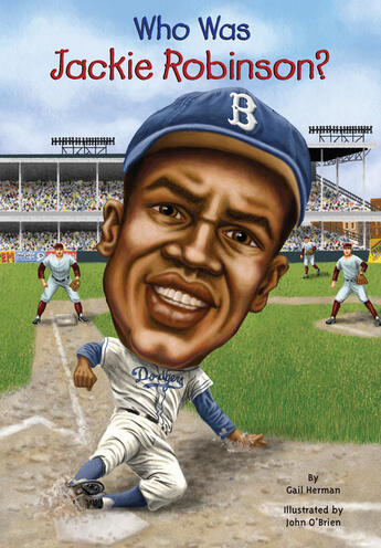 Couverture du livre « Who Was Jackie Robinson? » de Gail Herman aux éditions Penguin Group Us