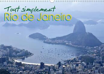 Couverture du livre « Tout simplement rio de janeiro calendrier mural 2020 din a3 horizontal - calendrier avec des photos » de Ferraz Martinia aux éditions Calvendo