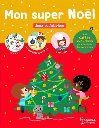 Couverture du livre « Un super noel » de Lebrun/Chauvet aux éditions Larousse