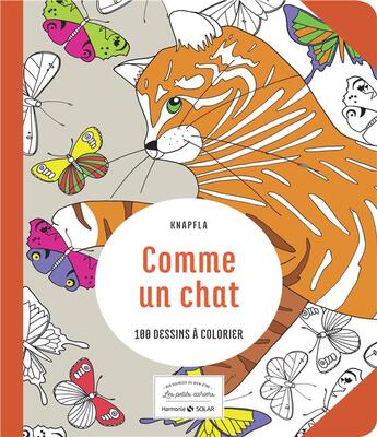 Couverture du livre « Comme un chat ; aux sources du bien-être » de Knapfla aux éditions Solar