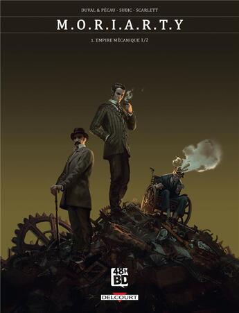 Couverture du livre « Moriarty t.1 ; empire mécanique t.1 » de Fred Duval et Stevan Subic et Jean-Pierre Pecau aux éditions 48h Bd