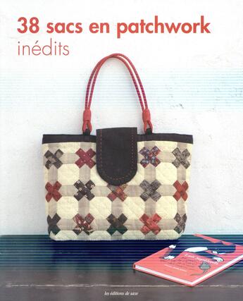 Couverture du livre « 38 sacs en patchwork inédits » de  aux éditions De Saxe