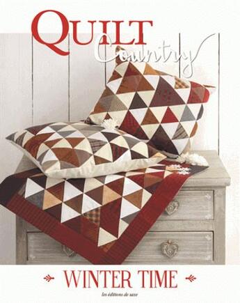 Couverture du livre « Quilt country ; winter time » de  aux éditions De Saxe