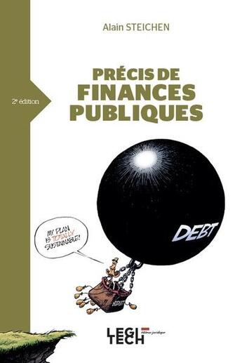 Couverture du livre « Précis de finances publiques (2e édition) » de Alain Steichen aux éditions Legitech