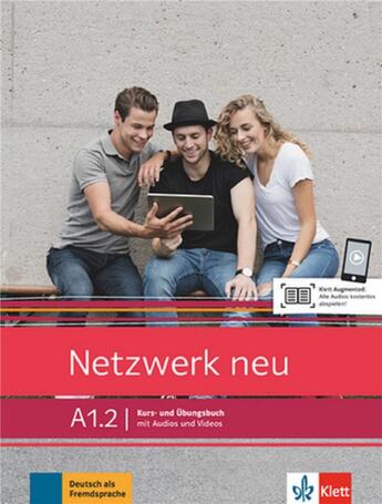 Couverture du livre « Netzwerk neu : allemand ; livre + cahier A1.2 » de  aux éditions La Maison Des Langues