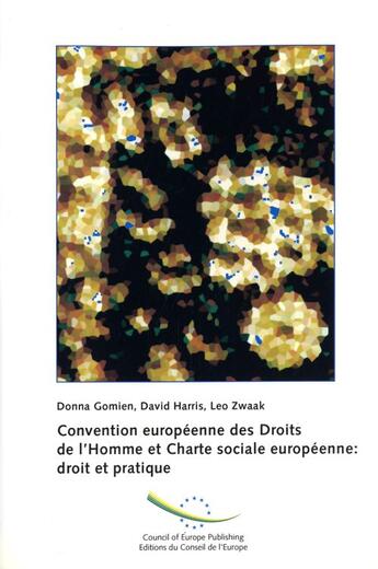 Couverture du livre « Convention européenne des droits de l'Homme et charte sociale européenne ; droit et pratique » de David Harris et Donna Gomien et Leo Zwaak aux éditions Conseil De L'europe