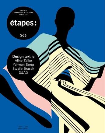 Couverture du livre « Revue Etapes t.263 ; design textile » de Caroline Bouige aux éditions Etapes