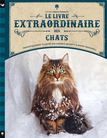 Couverture du livre « Le livre extraordinaire des chats » de Barbara Taylor et Andrew Beckett et Simon Treadwell aux éditions Little Urban