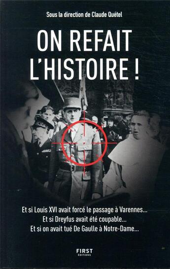 Couverture du livre « On refait l'Histoire ! » de  aux éditions First