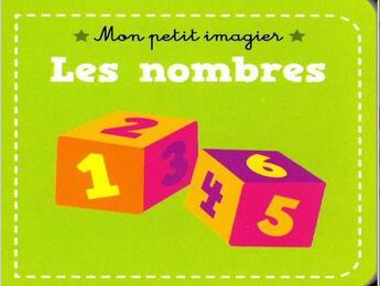 Couverture du livre « Mon petit imagier ; les nombres » de Isabelle Jacque aux éditions Philippe Auzou