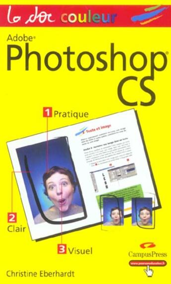 Couverture du livre « Photoshop cs » de Eberhardt Christrine aux éditions Pearson