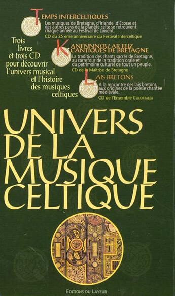 Couverture du livre « Coffret Univers De La Musique Celtique » de Lomenech/Brosse aux éditions Le Layeur