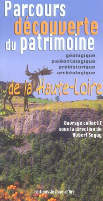 Couverture du livre « Parcours découverte du patrimoine de la haute-loire » de  aux éditions Jeanne D'arc