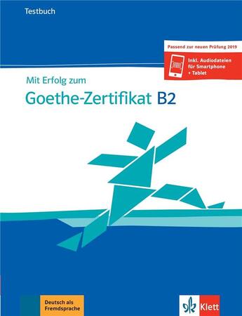 Couverture du livre « Mit Erfolg zum Zertifikat Deutsch ; allemand ; B2 neu ; cahier d'évaluations » de  aux éditions La Maison Des Langues