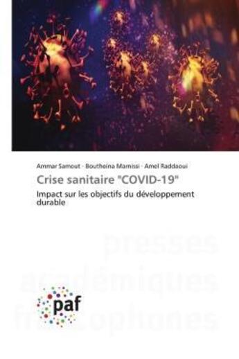 Couverture du livre « Crise sanitaire 