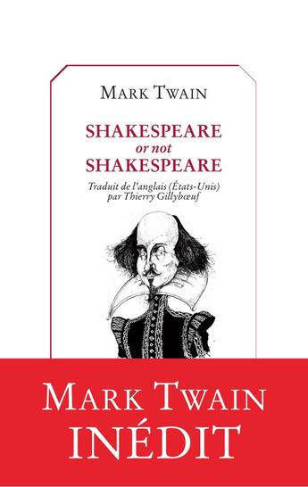 Couverture du livre « Shakespeare or not Shakespeare » de Mark Twain aux éditions Castor Astral