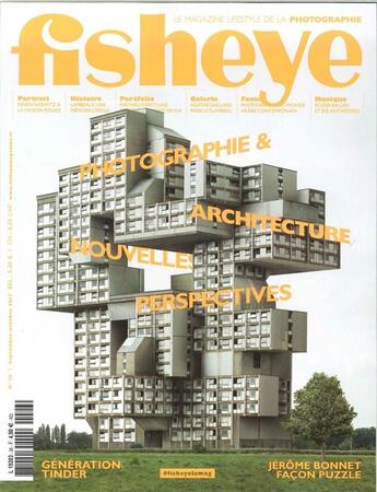 Couverture du livre « Fisheye n 26 photographie et architecture septembre/octobre 2017 » de  aux éditions Be Contents