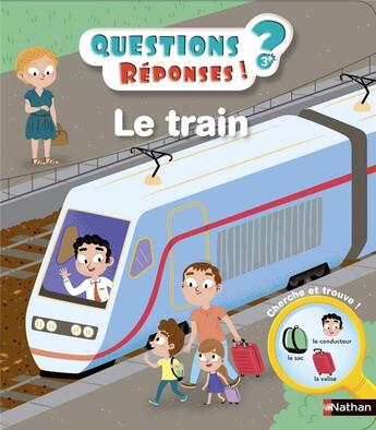 Couverture du livre « Le train » de Benjamin Becue et Camille Moreau aux éditions Nathan