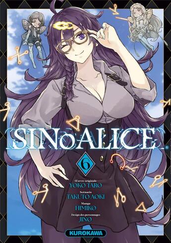 Couverture du livre « SINoAlice Tome 6 » de Taro Yoko et Aoki Takuto et Jino Himiko aux éditions Kurokawa