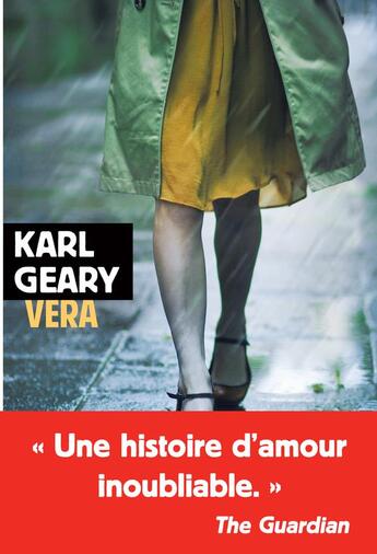 Couverture du livre « Vera » de Karl Geary aux éditions Rivages