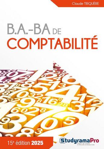 Couverture du livre « B.A-BA : de comptabilite » de Claude Triquere aux éditions Studyrama