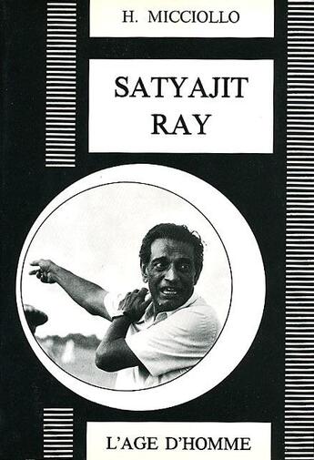 Couverture du livre « Satyajit ray » de Micciollo Henri aux éditions L'age D'homme