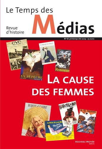 Couverture du livre « La cause des femmes » de  aux éditions Nouveau Monde