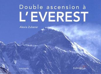 Couverture du livre « Double ascension à l'Everest » de Zuberer aux éditions Nevicata