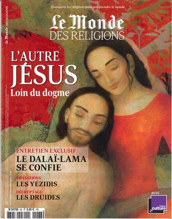 Couverture du livre « LE MONDE DES RELIGIONS N.68 ; novembre/décembre » de Le Monde Des Religions aux éditions Malesherbes Publications