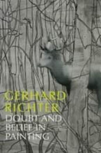 Couverture du livre « Gerhard richter : doubt and belief » de Robert Storr aux éditions Moma