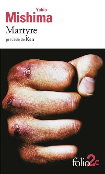 Couverture du livre « Martyre / ken » de Yukio Mishima aux éditions Folio