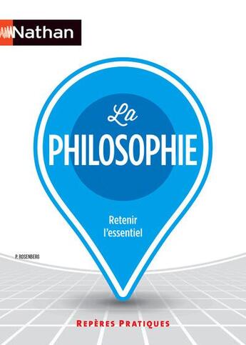 Couverture du livre « La philosophie » de Patrice Rosenberg aux éditions Nathan