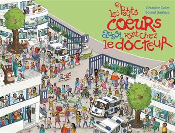 Couverture du livre « Les petits coeurs aussi vont chez le docteur » de Collet et Garrigue aux éditions Glenat Jeunesse