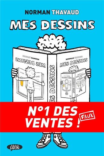 Couverture du livre « Mes dessins » de Norman Thavaud aux éditions Michel Lafon