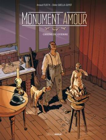 Couverture du livre « Monument amour Tome 1 : chiens de guerre » de Didier Quella-Guyot et Arnaud Floc'H aux éditions Bamboo