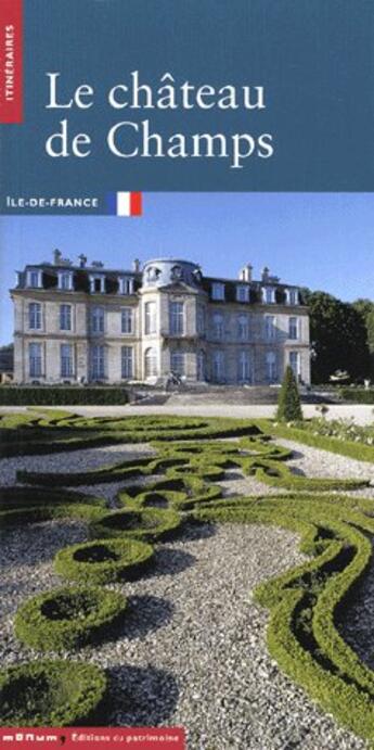 Couverture du livre « Chateau de champs (le) » de  aux éditions Editions Du Patrimoine