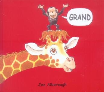 Couverture du livre « Grand » de Jez Alborough aux éditions Kaleidoscope