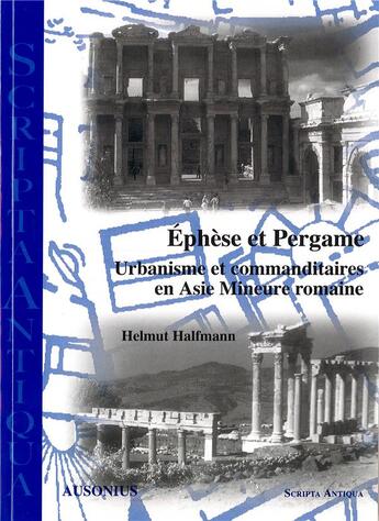 Couverture du livre « Ephese et pergame » de Halfmann aux éditions Ausonius