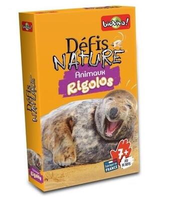 Couverture du livre « Defis nature - animaux rigolos » de  aux éditions Bioviva