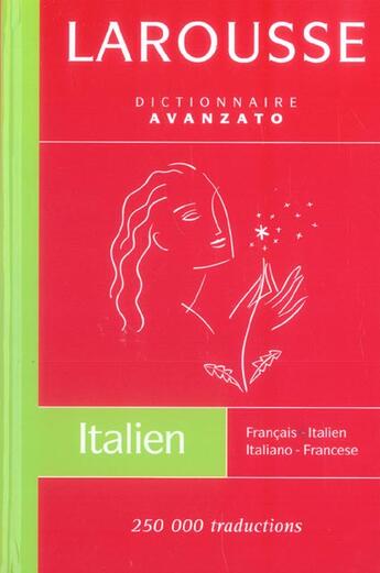 Couverture du livre « Dictionnaire Avanzato Italien-Francais » de  aux éditions Larousse