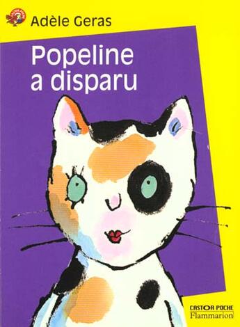 Couverture du livre « Popeline a disparu - les chats du square edouard » de Adele Geras aux éditions Pere Castor