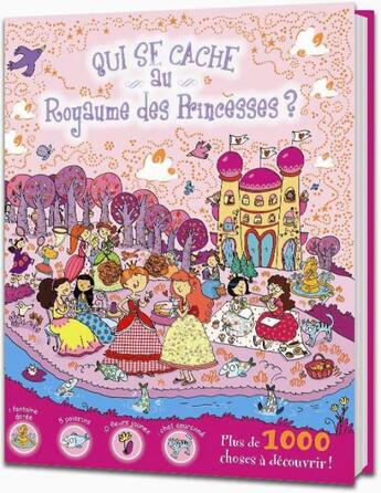 Couverture du livre « Qui se cache au royaume des princesses ? » de  aux éditions Cyel Jeunesse