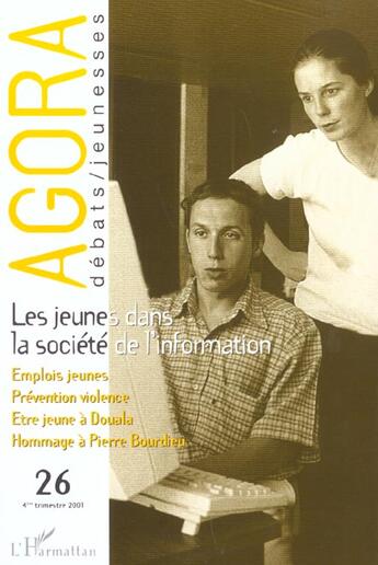 Couverture du livre « Les jeunes dans la société de l'information » de  aux éditions L'harmattan