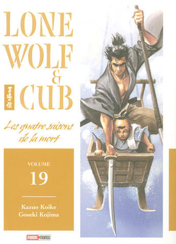 Couverture du livre « Lone wolf & cub Tome 19 : les quatre saisons de la mort » de Kazuo Koike et Goseki Kojima aux éditions Panini