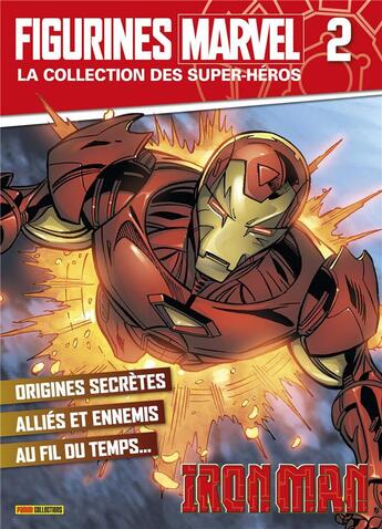 Couverture du livre « Figurines Marvel t.1 ; Iron-Man » de  aux éditions Panini Comics Fascicules