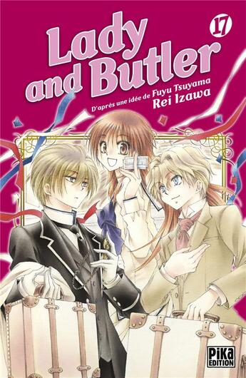 Couverture du livre « Lady and butler Tome 17 » de Rei Izawa et Fuyu Tsuyama aux éditions Pika