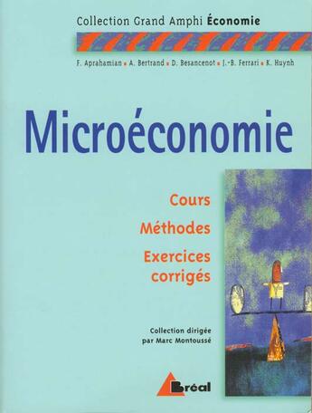 Couverture du livre « Microéconomie » de Marc Montousse aux éditions Breal