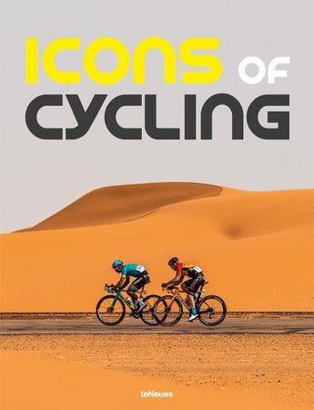 Couverture du livre « Icons of cycling » de Kirsten Van Steenberge aux éditions Teneues Verlag